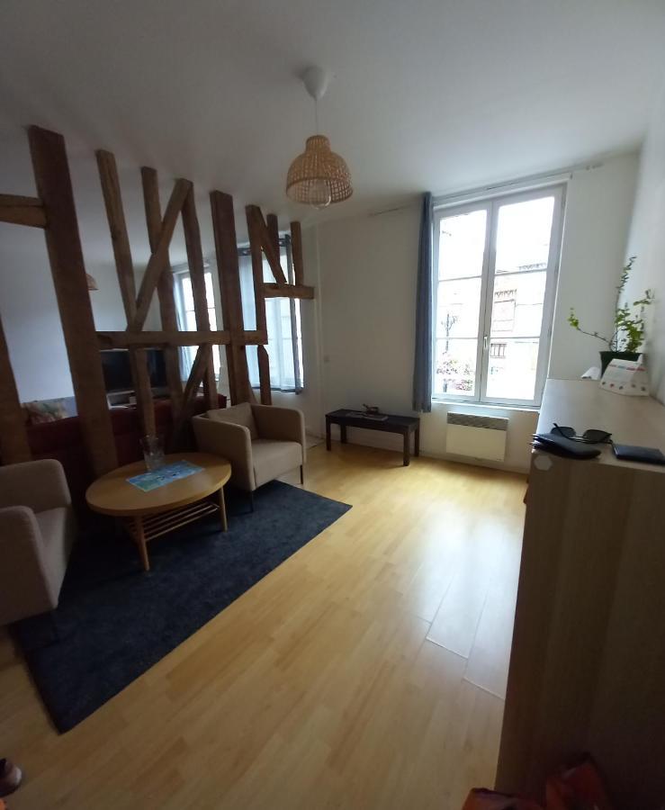 Ferienwohnung Le Leon Honfleur Exterior foto